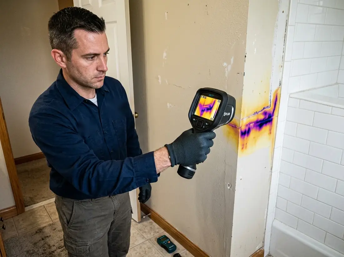 Thermal Imaging Leak Detection in Whittier, CA